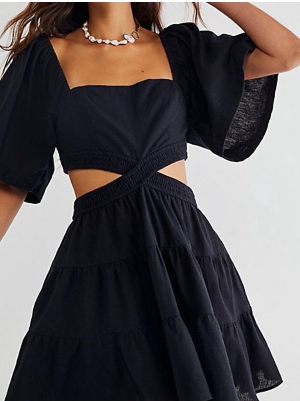 ⚡️Free People Cross of Light Endless Summer Mini Dress